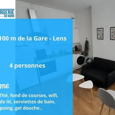 Lumineux Proche De La Gare Apartamento Lens